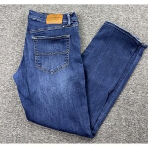 Lucky Brand 121 Slim Jeans Mens Sz 32x30 Faded Wash Distressed Lucky You‎